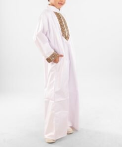 Moroccan Collar Jellabiya For Kids