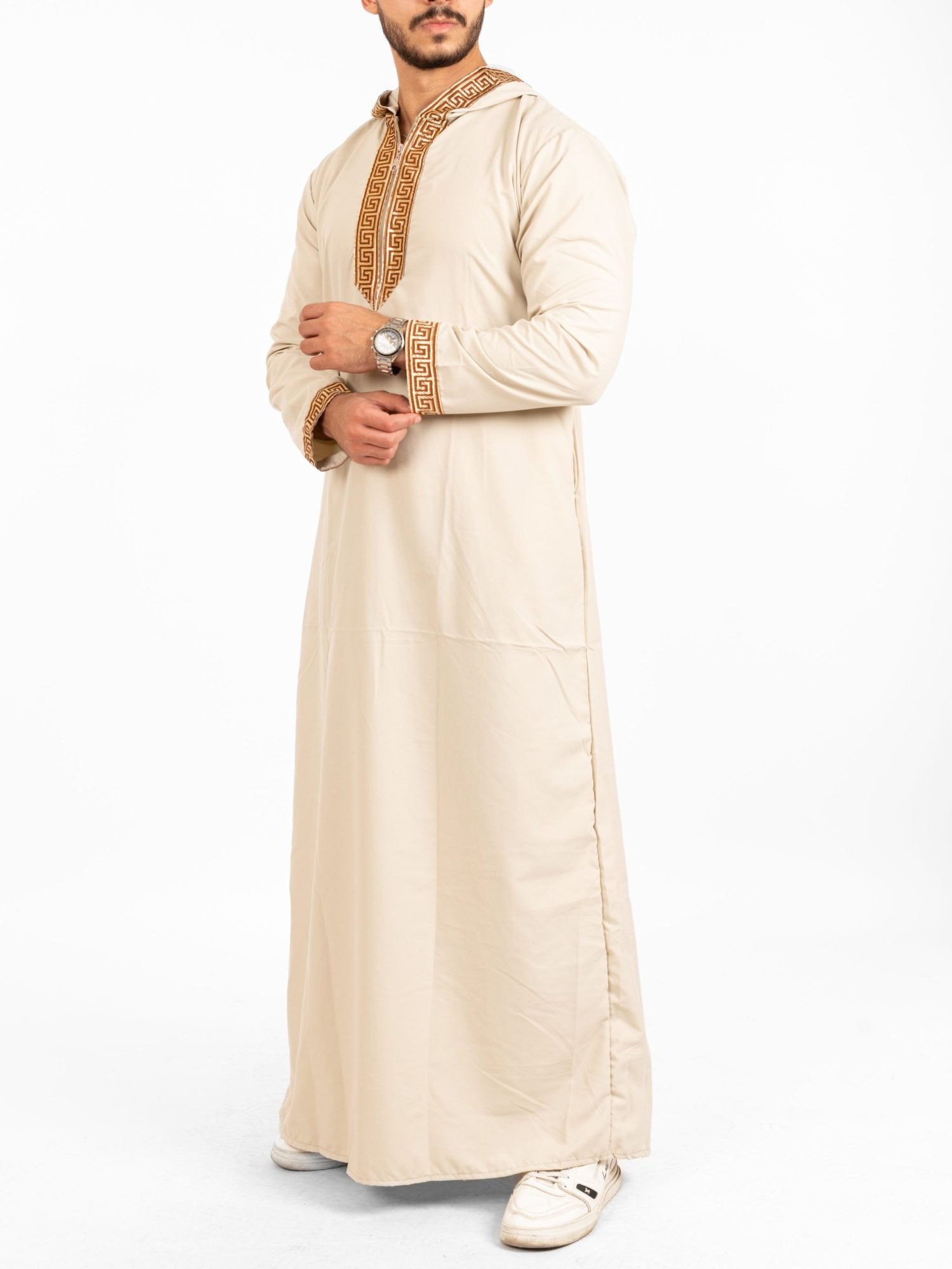 Moroccan Hooded Jellabiya For Men