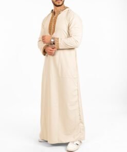 Moroccan Hooded Jellabiya For Men