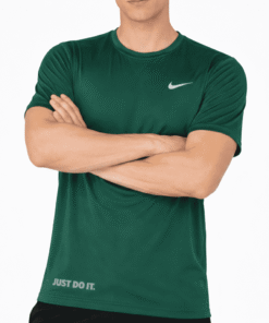 NK Men Solid Gym Tops T-Shirt