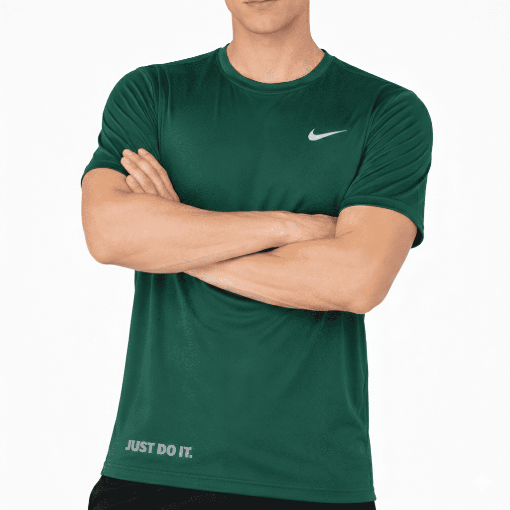 NIKE Men Solid Gym Tops T-Shirt