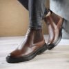Men’s Leather Half Shoes