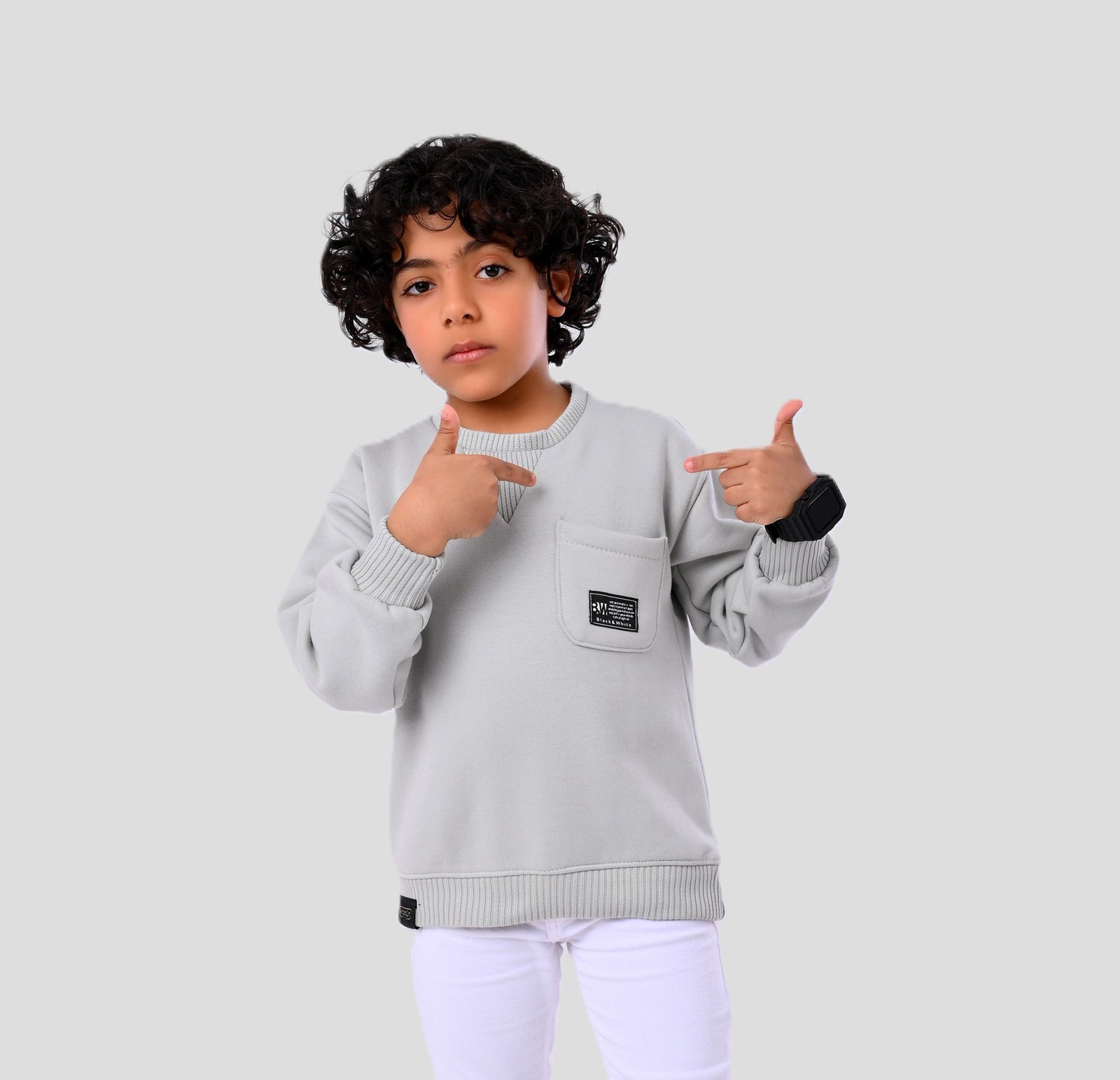 Kids Basic Sweatshirt - Image 6