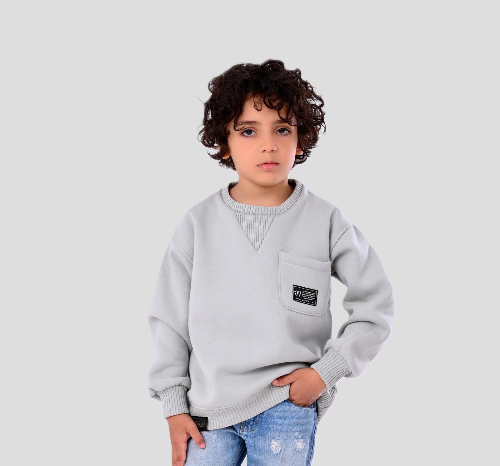 Kids Basic Sweatshirt - Image 5