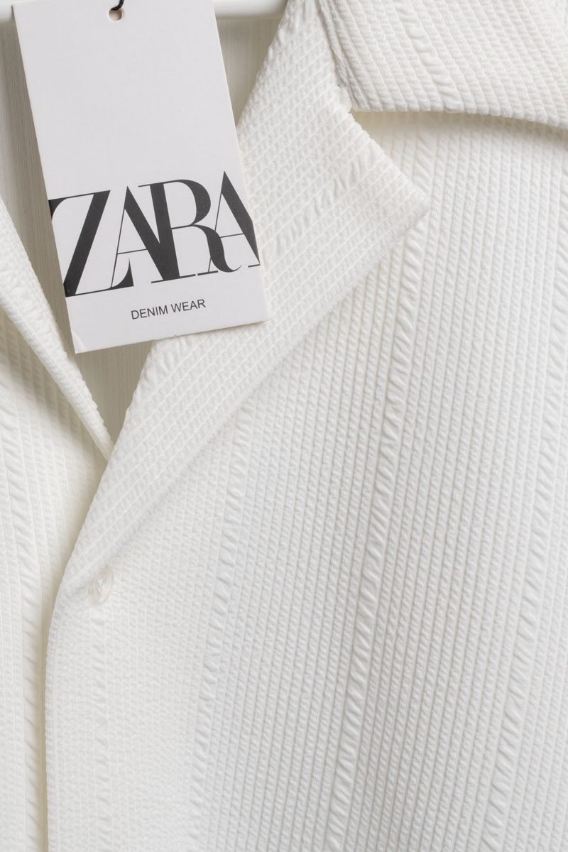 ZARA Jacquard Two-Piece Set (Shirt & Pants) - Image 3