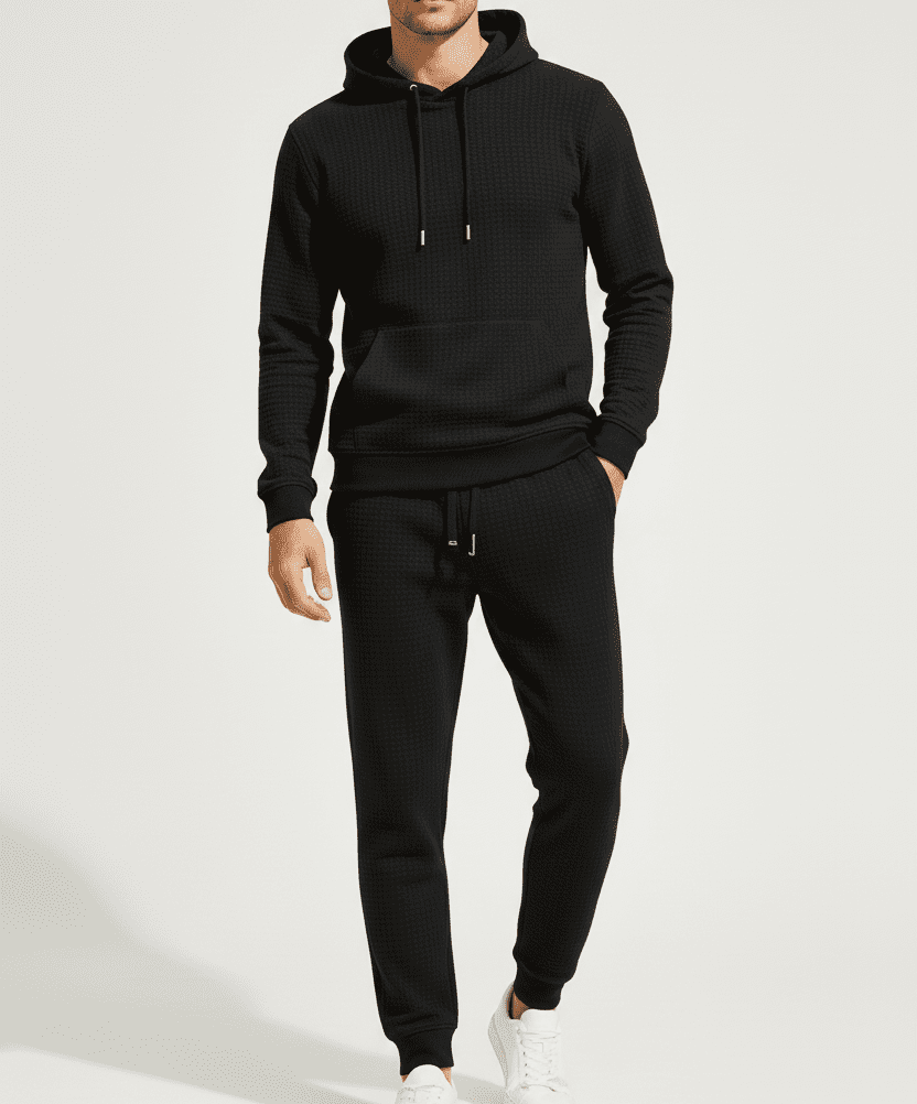 Men’s Casual Jacquard Tracksuit