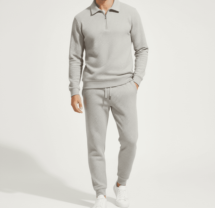 Half-Zip Sweatshirt – Jacquard
