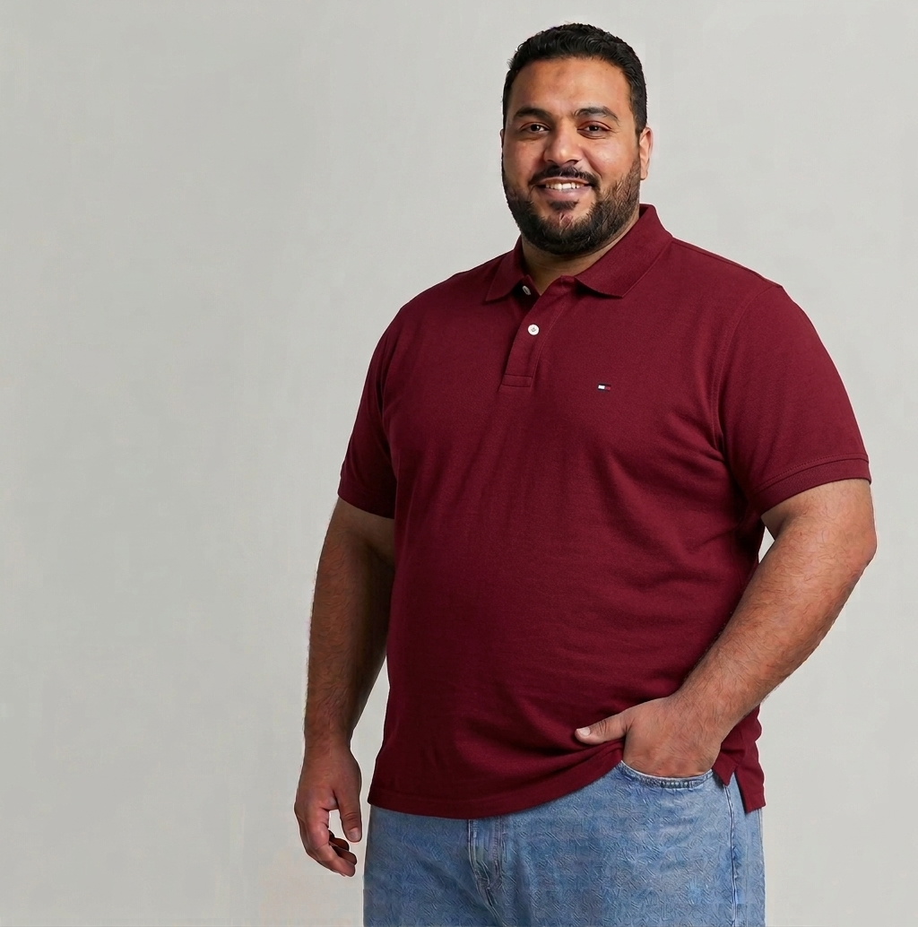 TM Cotton POLO T-Shirt (BIG SIZE)