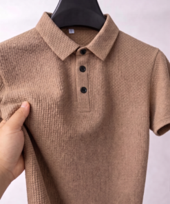 Bubble polo shirt