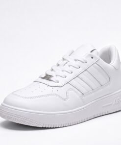 Men's Imported Leather Slip-On Sneakers