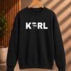 Unisex karl black Sweatshirt