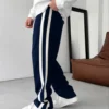 Wide Leg Track Sweatpants